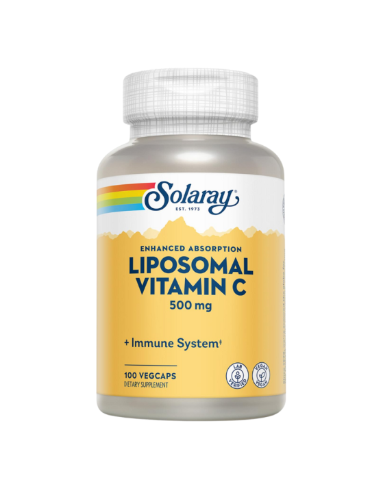Solaray liposomal vitamina c 500 mg
