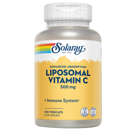 Solaray liposomal vitamina c 500 mg