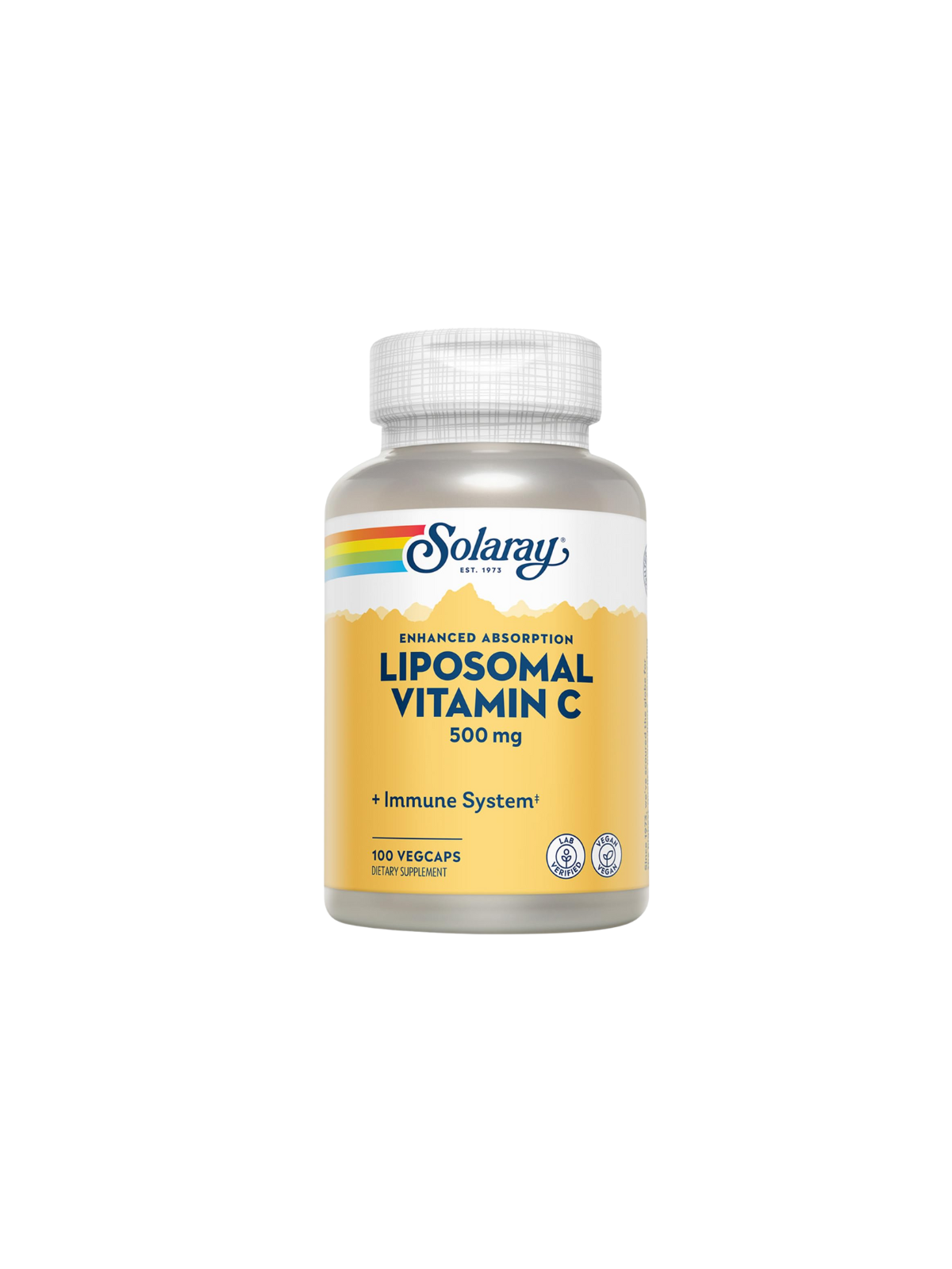 Solaray liposomal vitamina c 500 mg