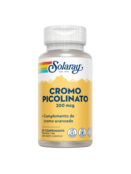 Solaray cromo picolinato 200mcg