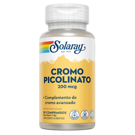 Solaray cromo picolinato 200mcg