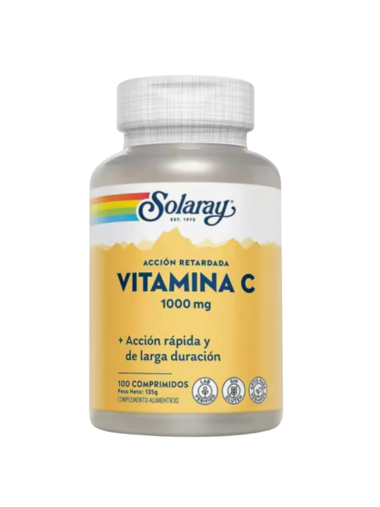 Solaray vitamin C 1000 mg accion retardada 100 caps
