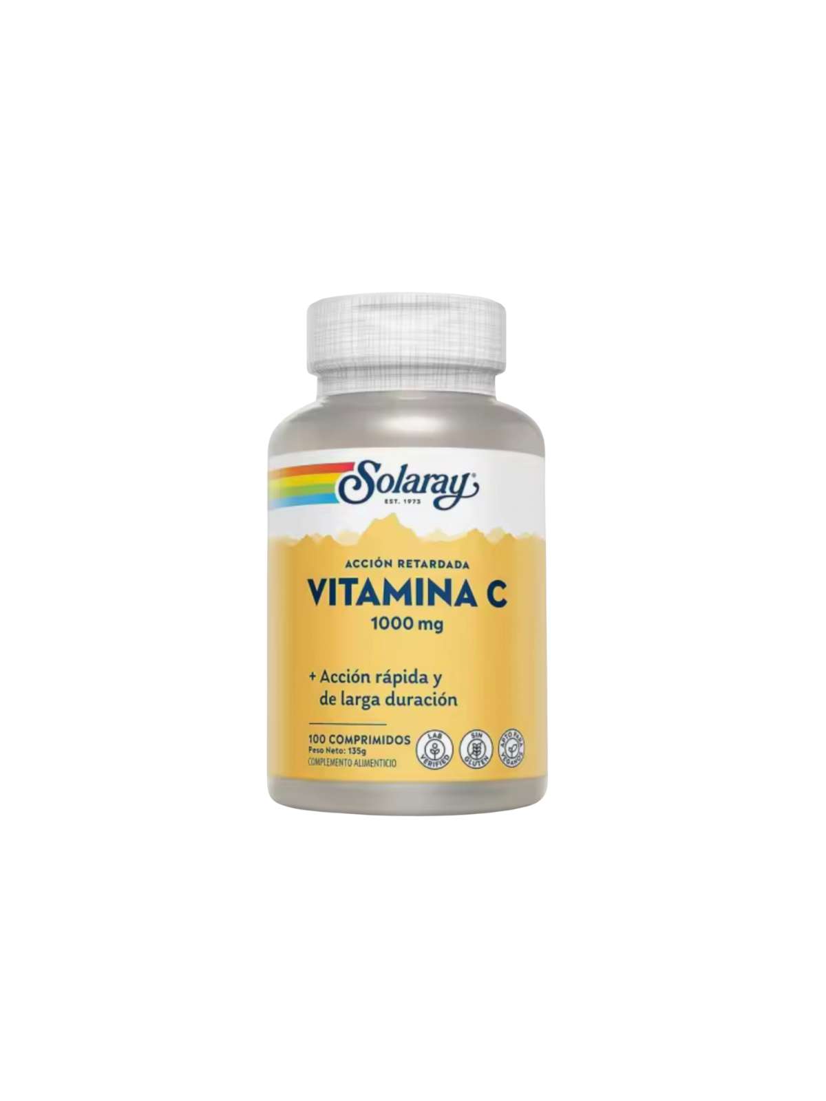 Solaray vitamin C 1000 mg accion retardada 100 caps