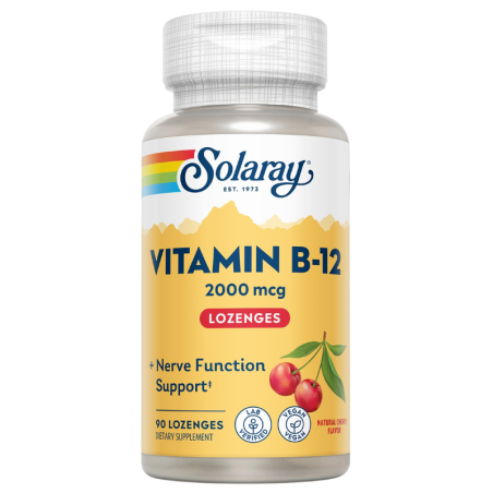 Solaray vitamina B12 2000mcg 90 comp