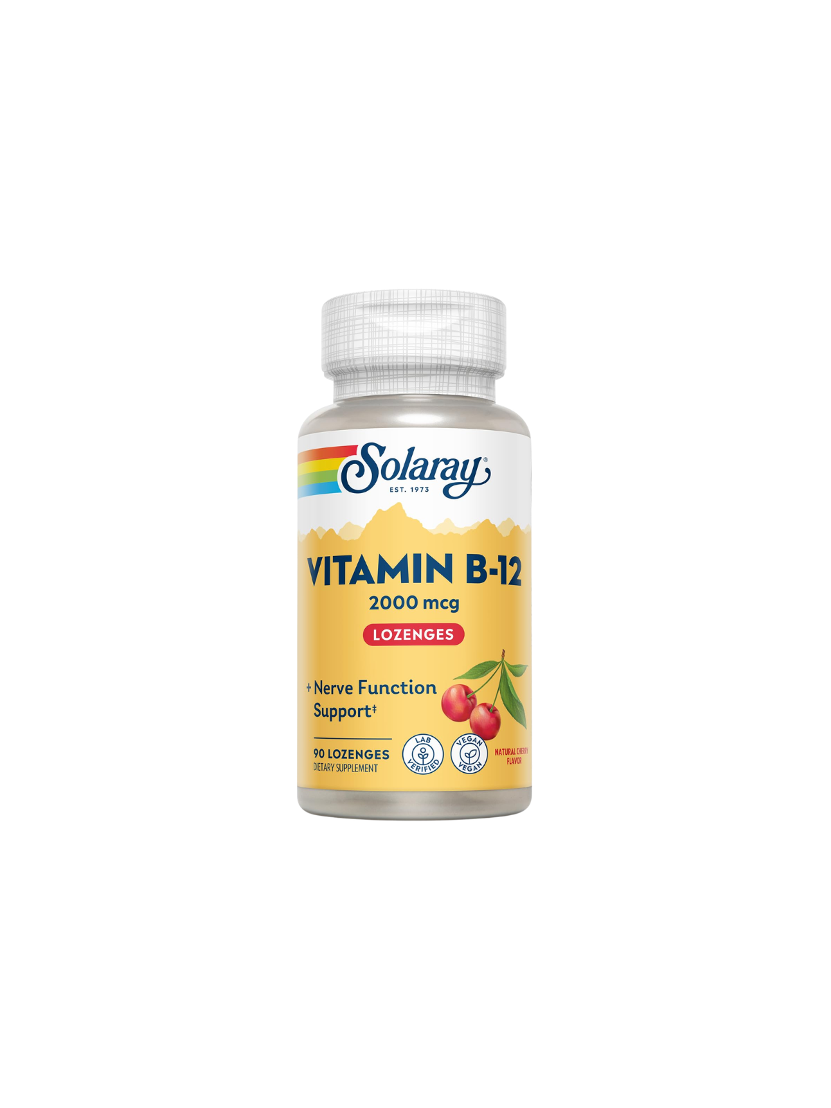 Solaray vitamina B12 2000mcg 90 comp
