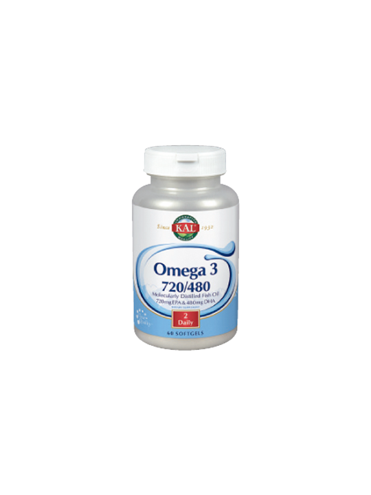 Solaray kal omega 3 720/480 2aldia