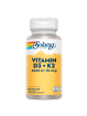Solaray Vitamin D3 & K2 60 cápsulas