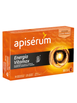 Apiserum energia vitamax 30 capsulas blandas