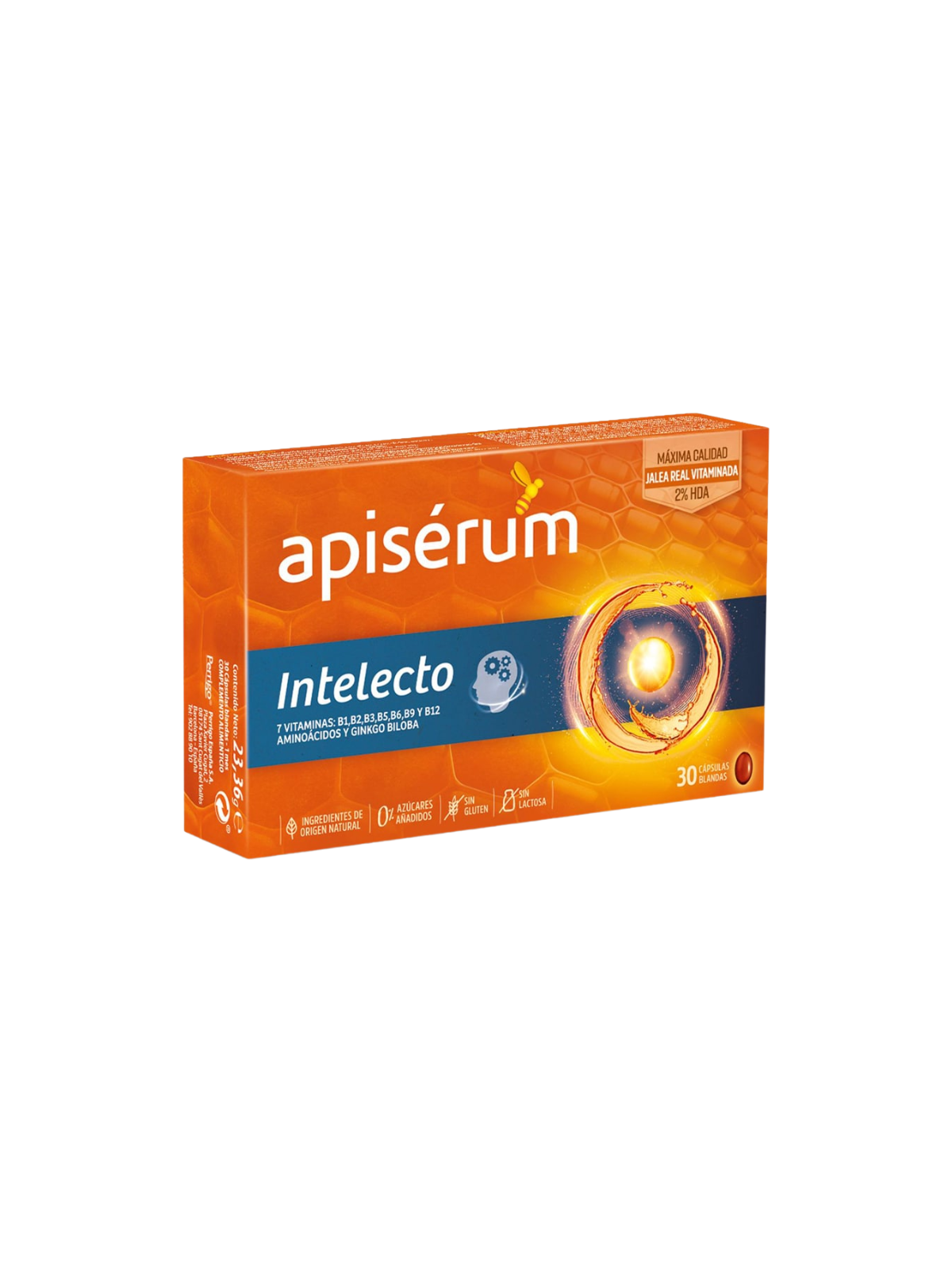 Apiserum intelecto 30 capsulas blandas