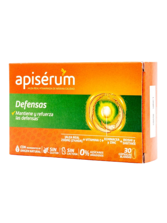 Apiserum defensas 30 capsulas blandas