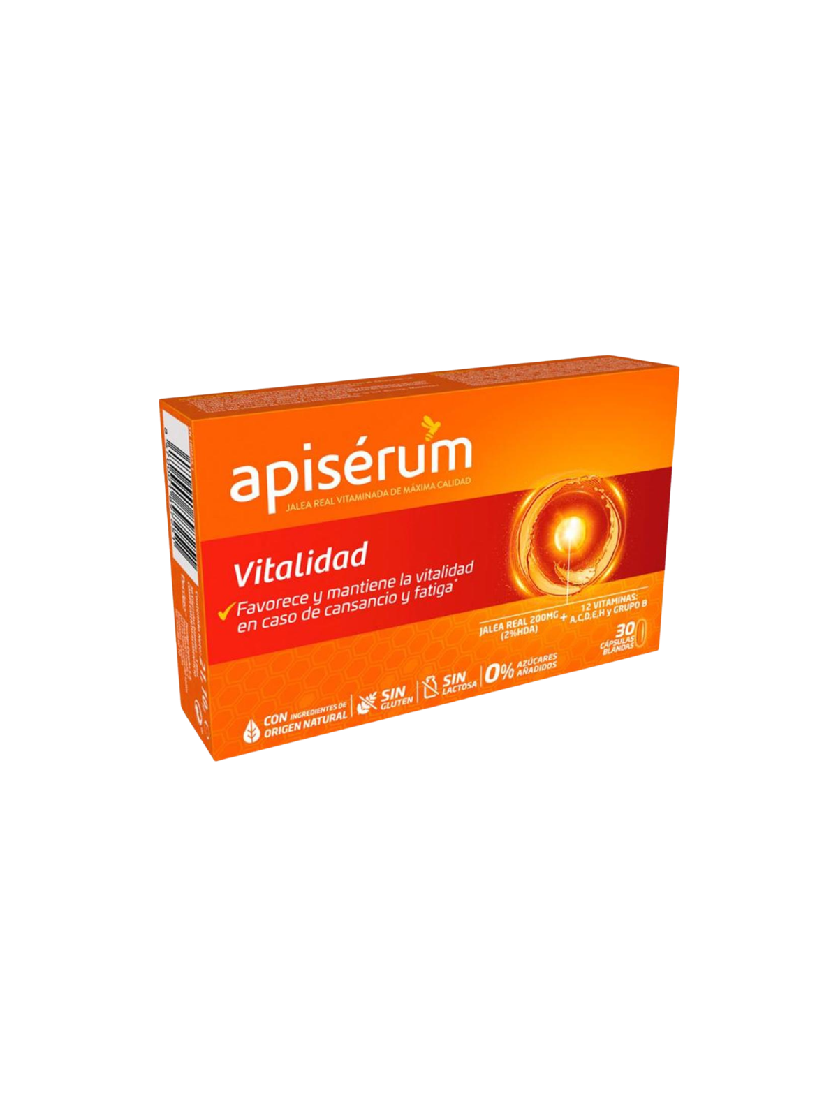 Apiserum vitalidad 30 cápsulas blandas