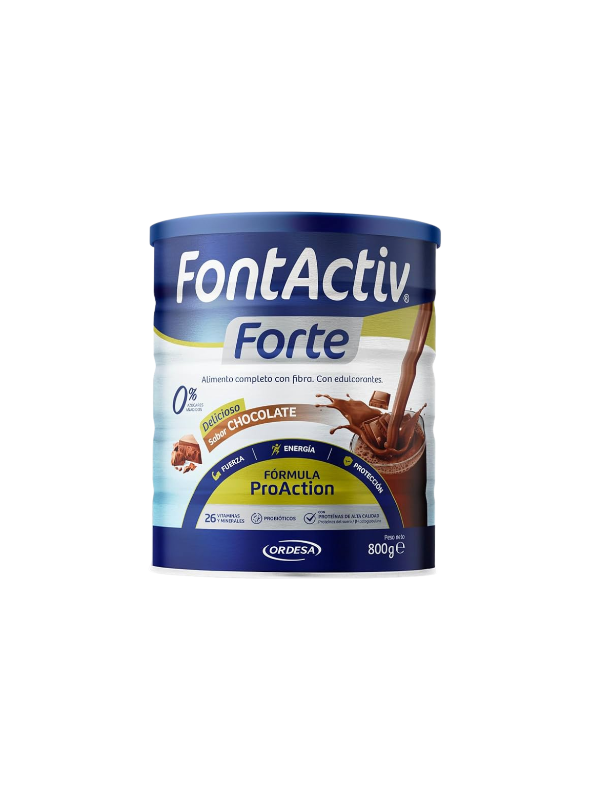 Fontactiv forte sabor chocolate 800g