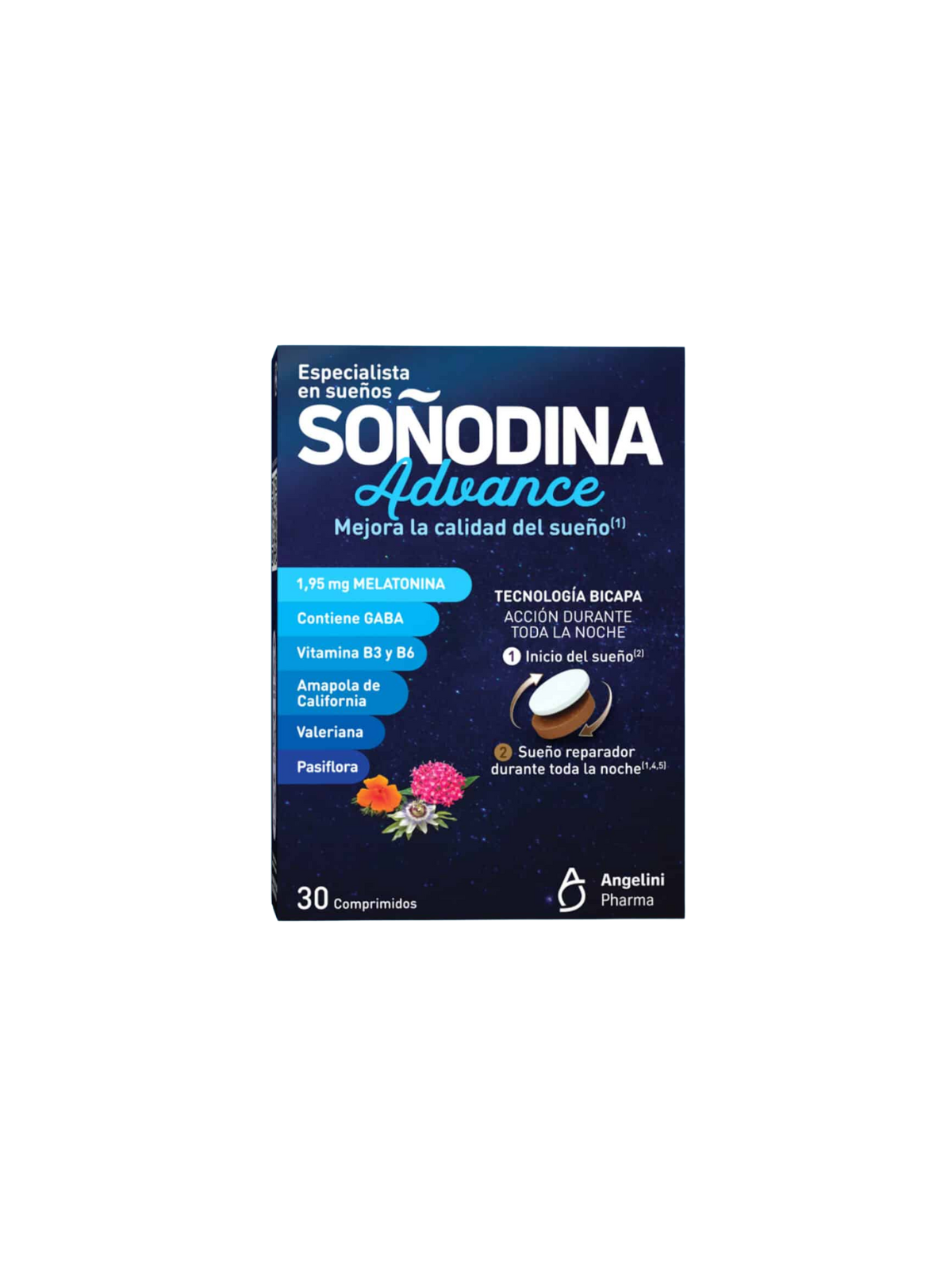 Soñodina advance bicapa 30 comprimidos