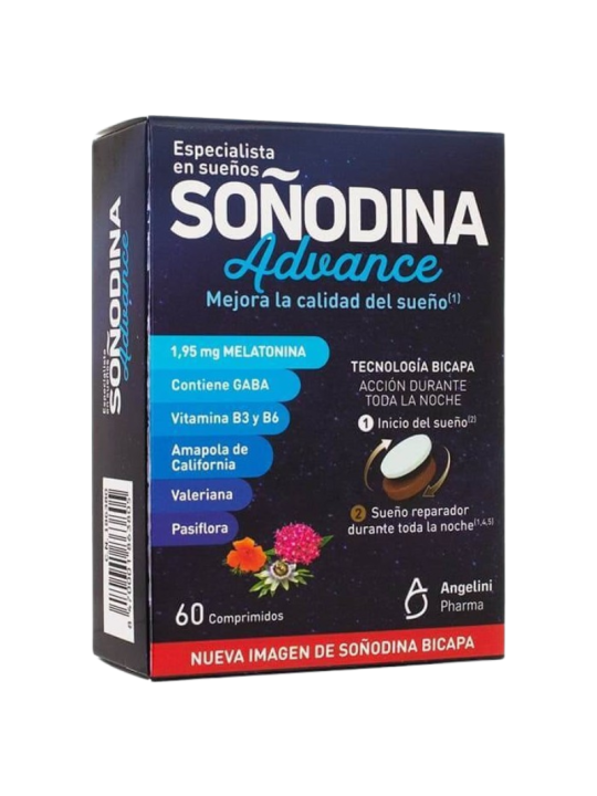 Soñodina advance bicapa 60 comprimidos