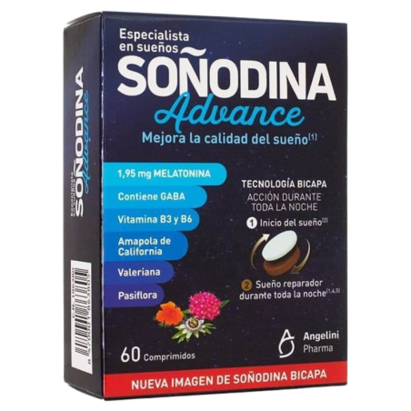 Soñodina advance bicapa 60 comprimidos