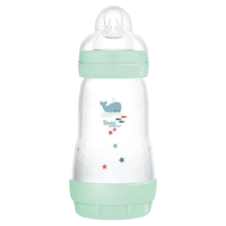 Mam biberon anticolico +2m anticolic easy start 260 ml azul/verde