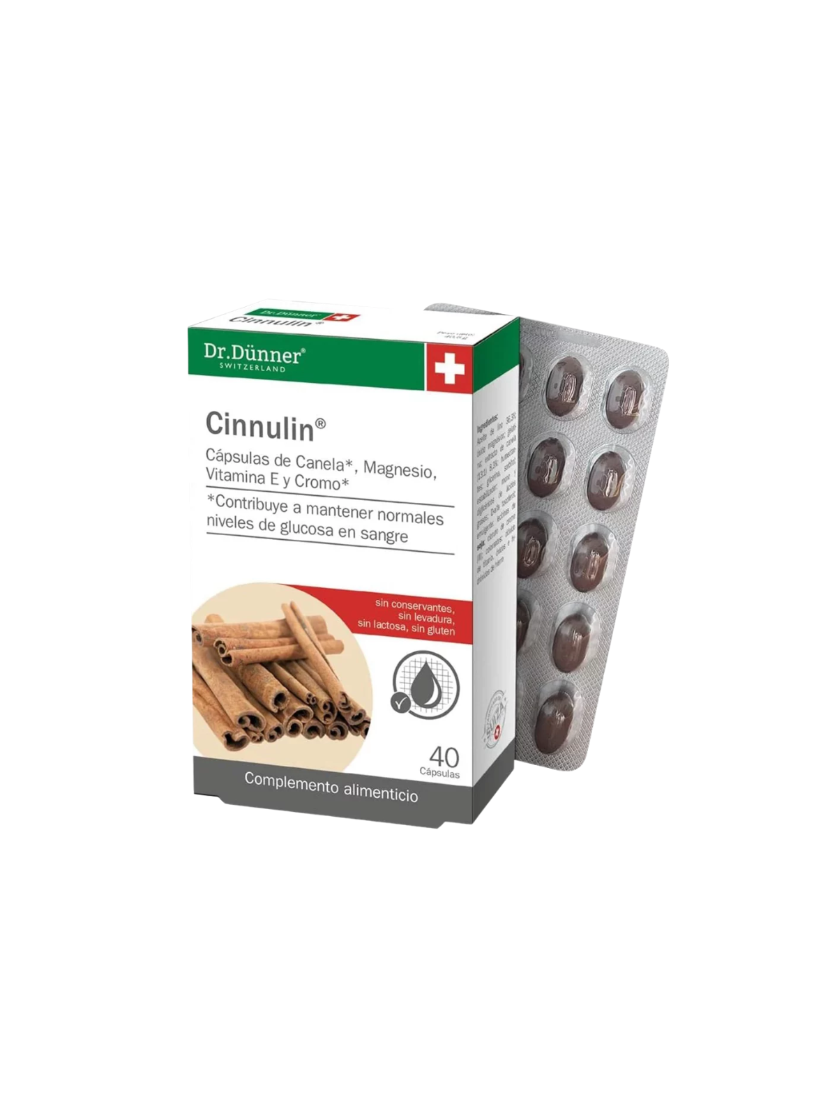 Dr dunner cinnulin 40 caps