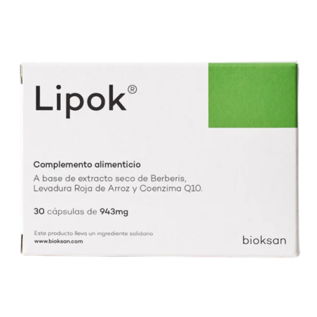Bioksan Lipok 30 capsulas