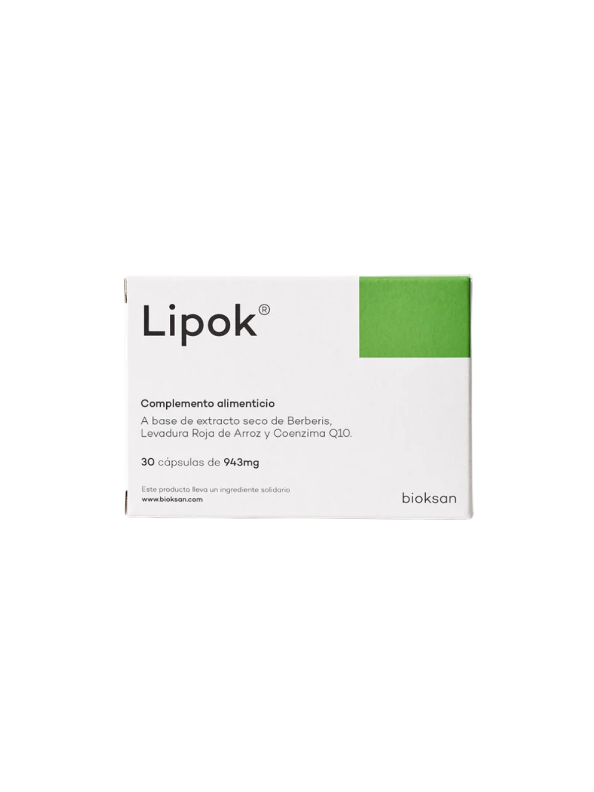 Bioksan Lipok 30 capsulas