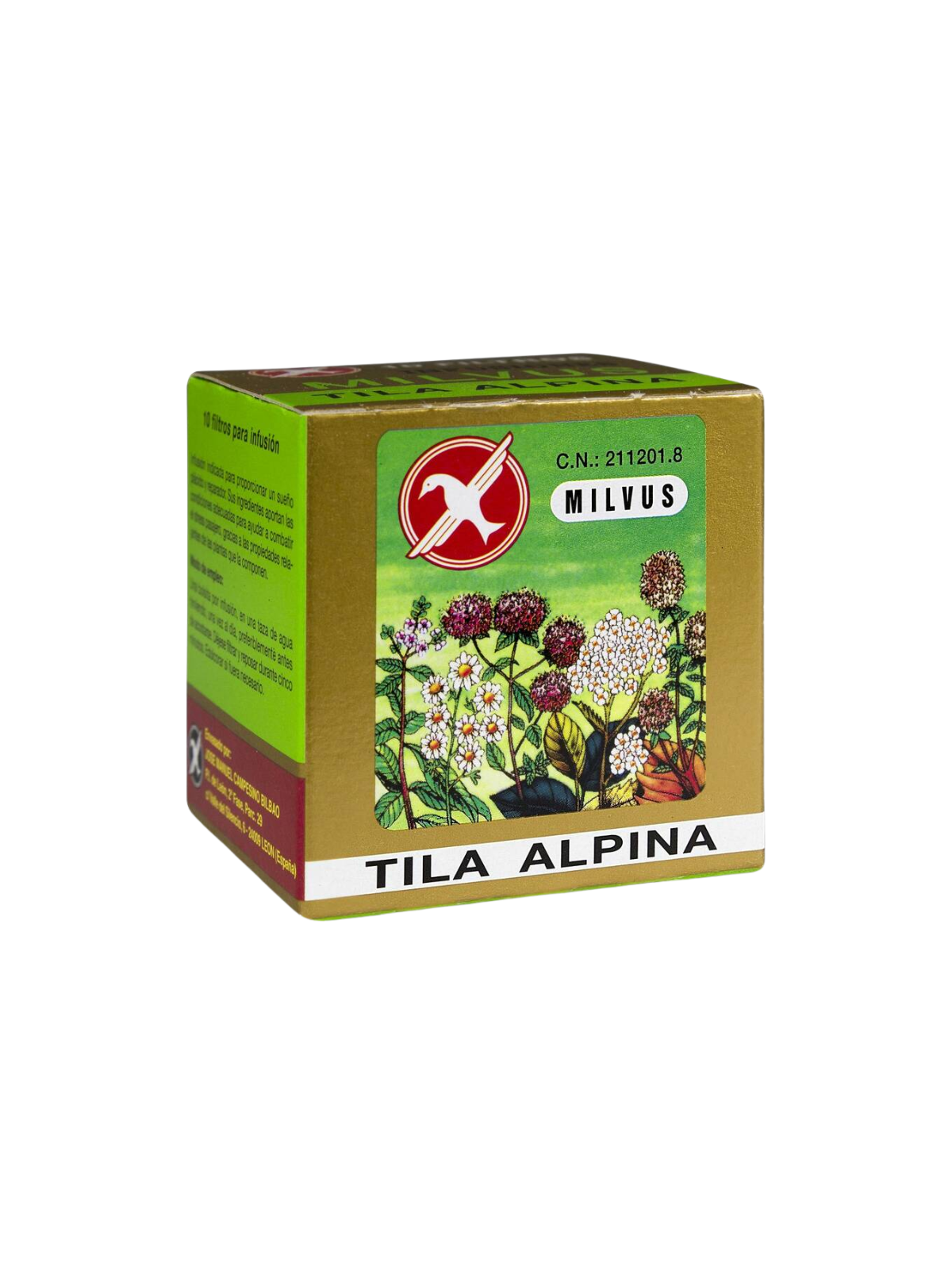 Tila alpina 10 bolsitas