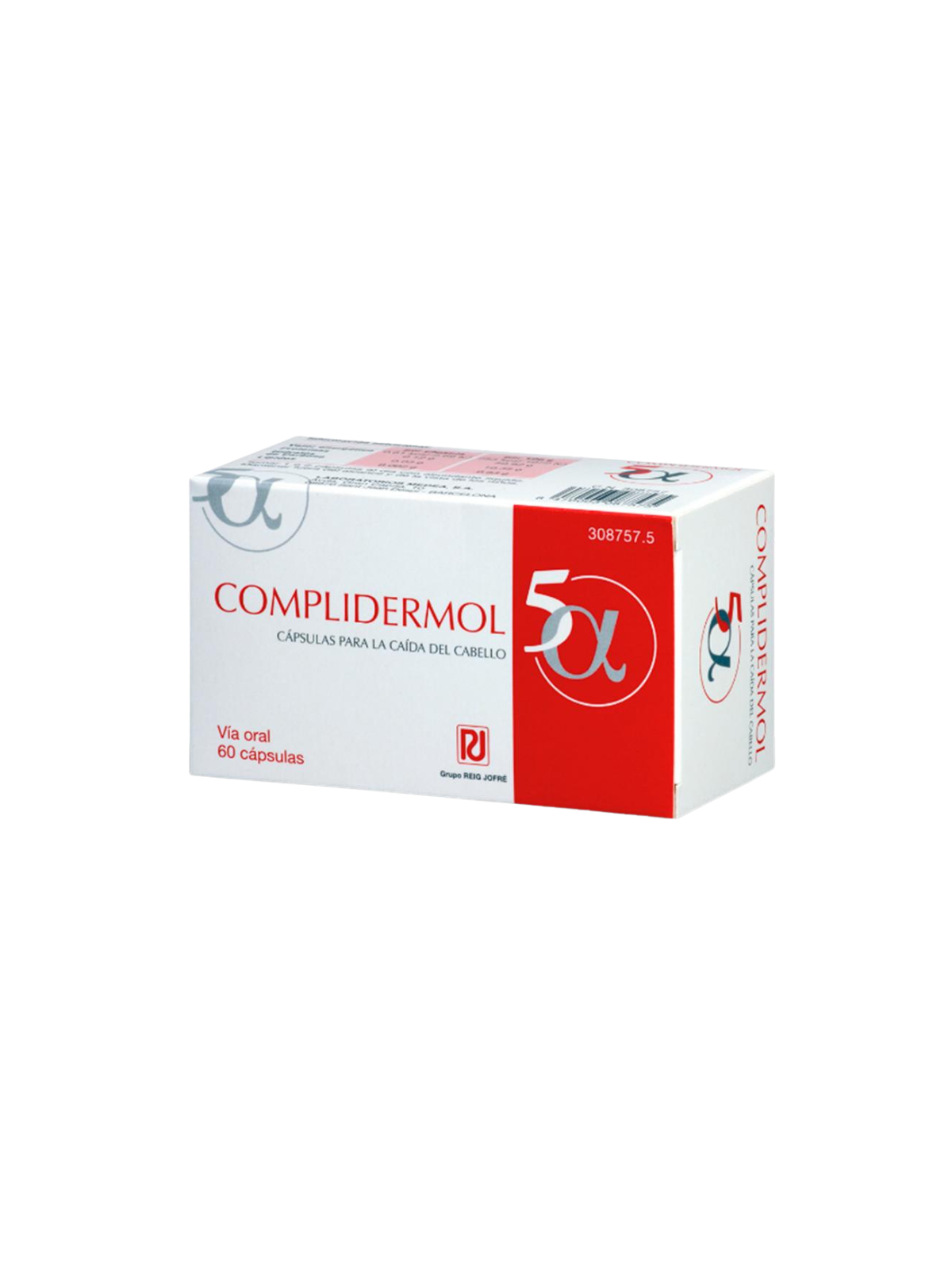 Complidermol 5 alfa 60 caps
