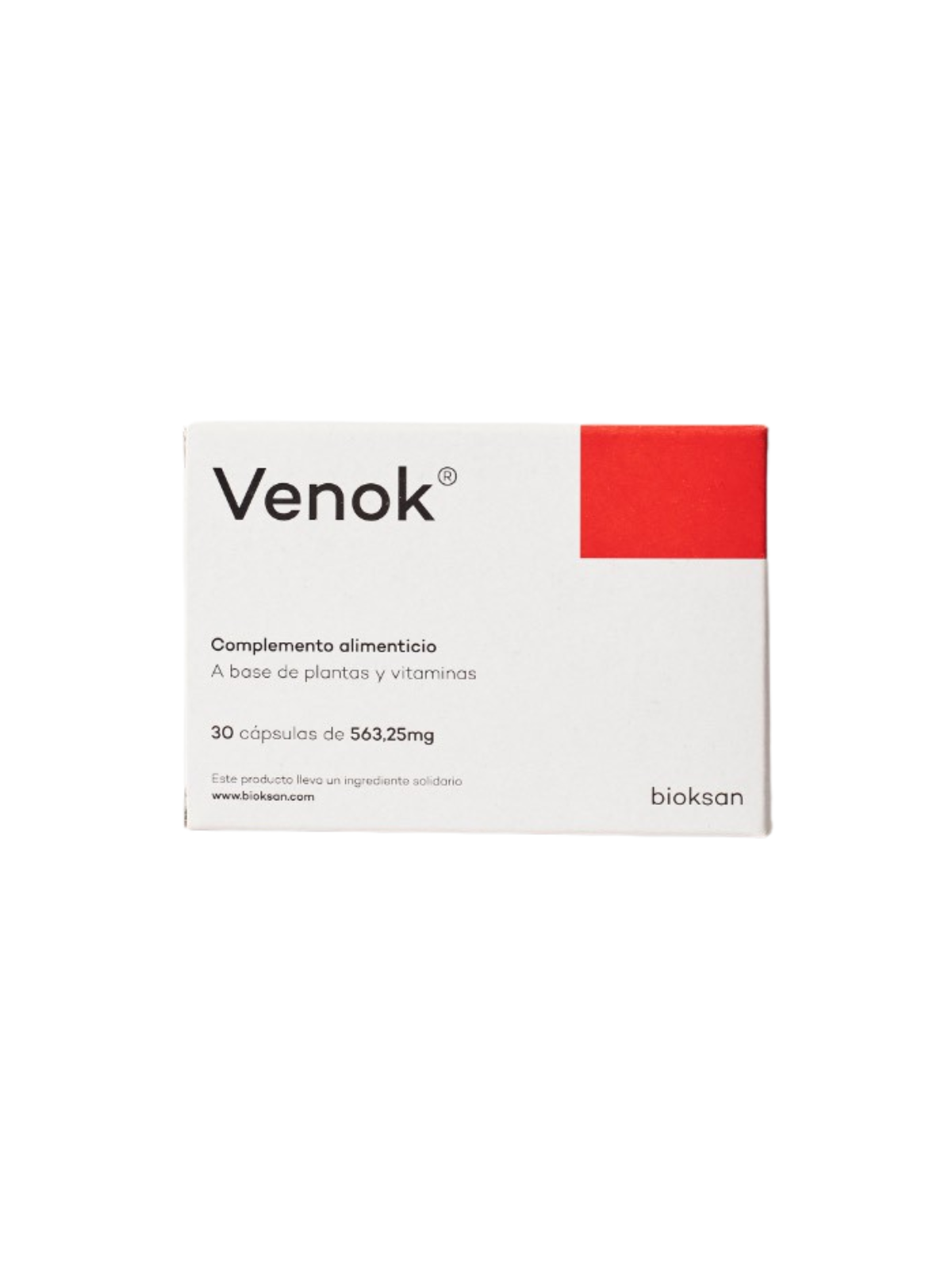 Bioksan Venok capsulas 450 mg 30 caps