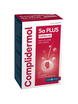 Complidermol 5alfa plus 60 caps