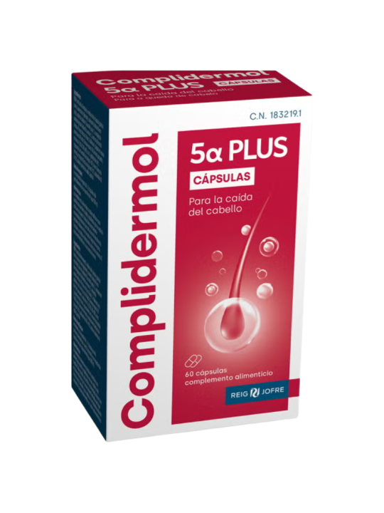 Complidermol 5alfa plus 60 caps