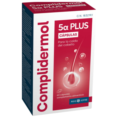 Complidermol 5alfa plus 60 caps