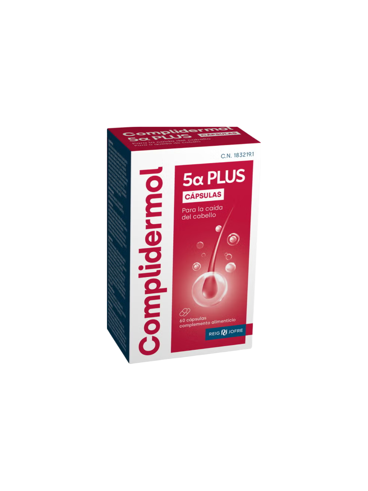 Complidermol 5alfa plus 60 caps