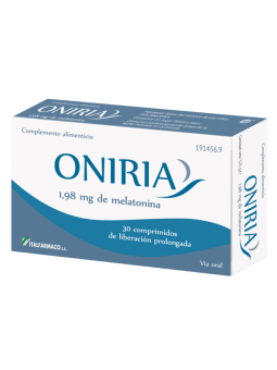 Oniria 30 comprimidos recubiertos