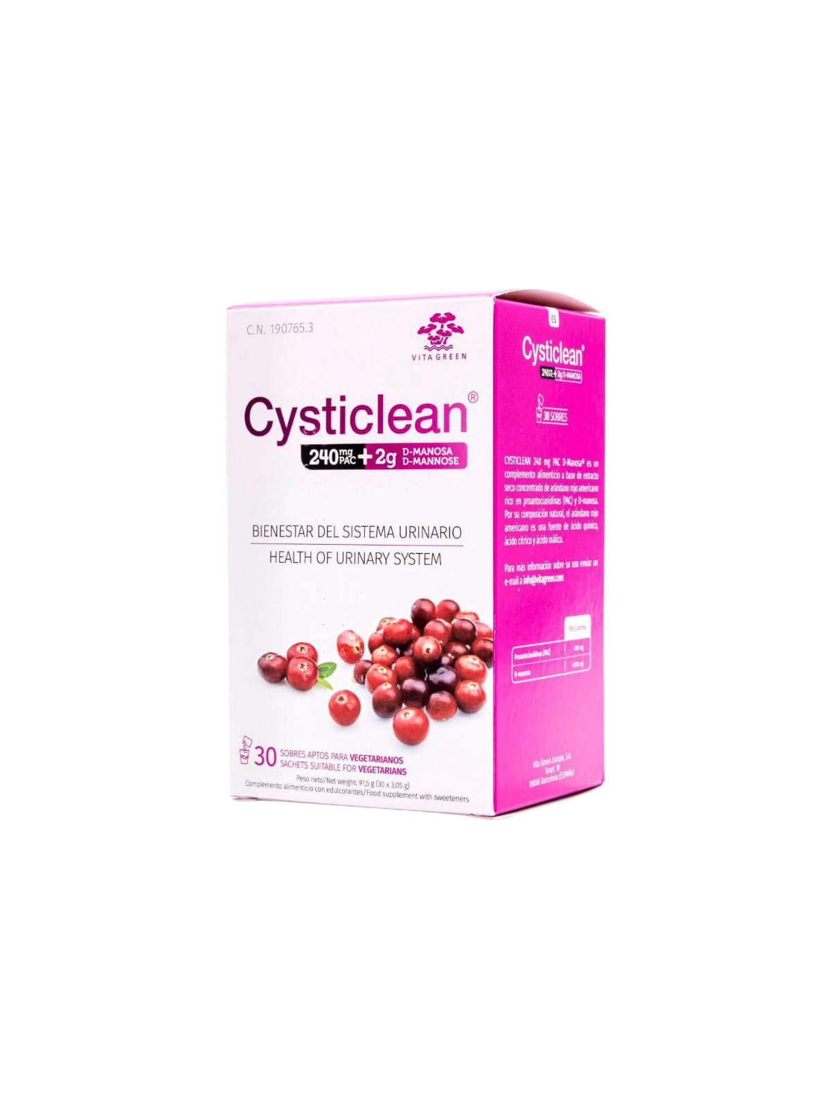 Cysticlean d-manosa 30 sobres