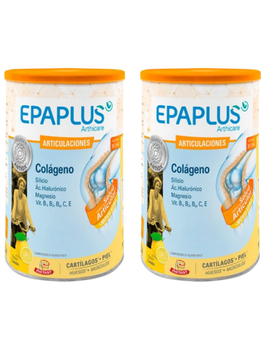 Epaplus duplo colageno + silicio + hialurónico + magnesio sabor limon