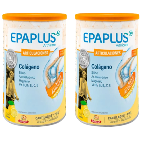Epaplus duplo colageno + silicio + hialurónico + magnesio sabor limon