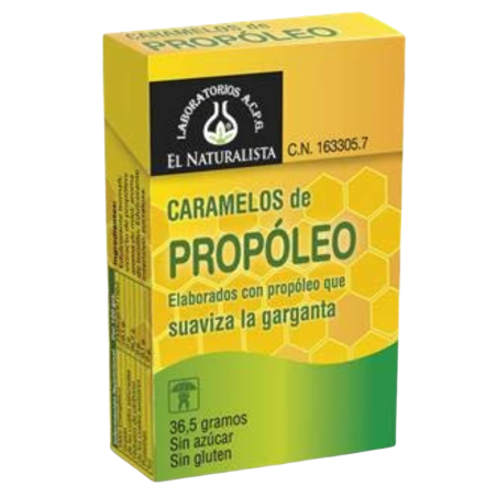 El naturalista caramelos de propoleo s/azucar