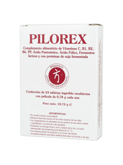 Pilorex 24 tabletas