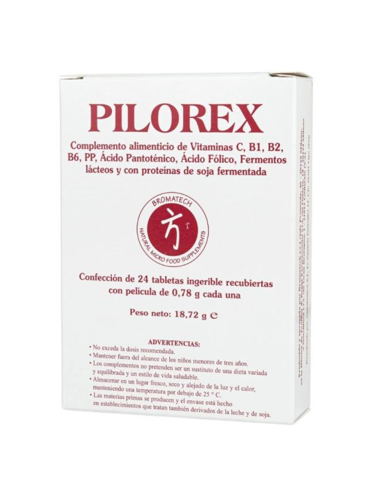 Pilorex 24 tabletas