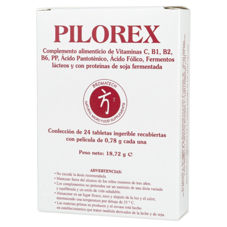 Pilorex 24 tabletas