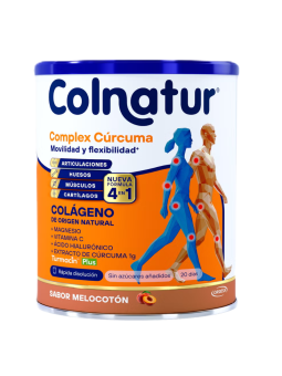 Colnatur Complex Cúrcuma Sabor melocotón 250g