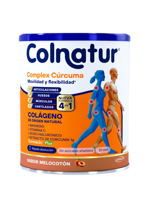 Colnatur Complex Cúrcuma Sabor melocotón 250g
