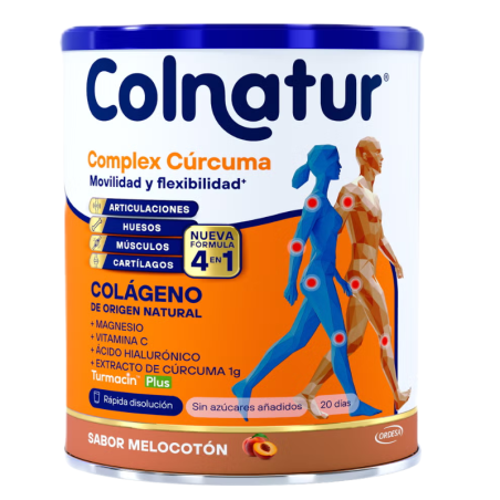 Colnatur Complex Cúrcuma Sabor melocotón 250g