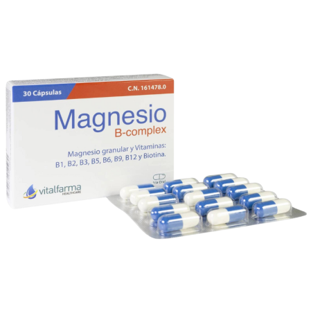 MAGNESIO B COMPLEX 30 CAPSULAS VITALFARMA