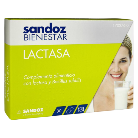 Sandoz bienestar lactasa 30 capsulas