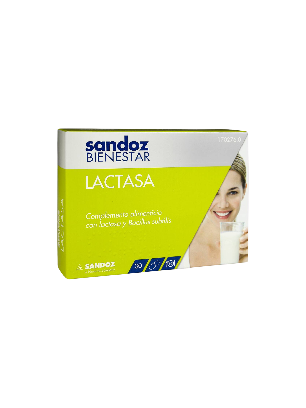 Sandoz bienestar lactasa 30 capsulas