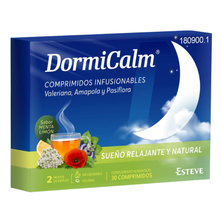 Dormicalm 30 comprimidos liberacion prolongada