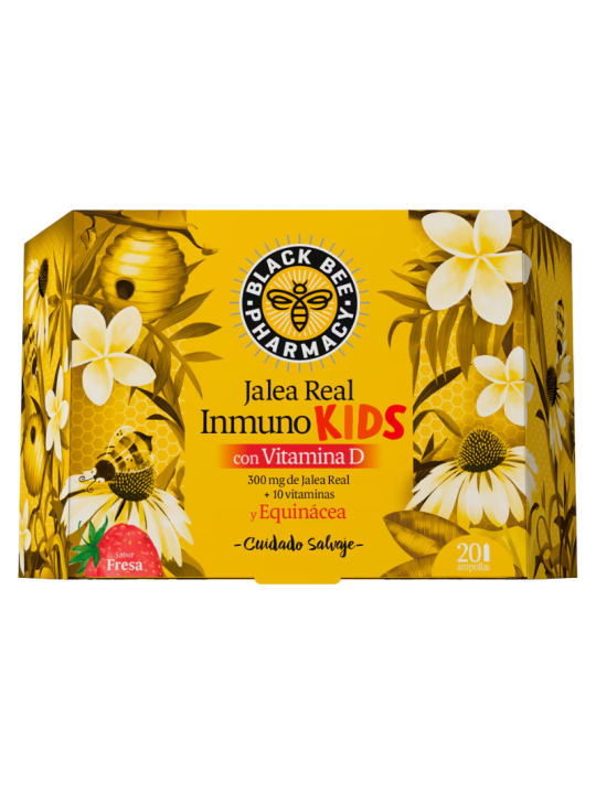 Black bee pharmacy jalea real inmuno kids 20 viales