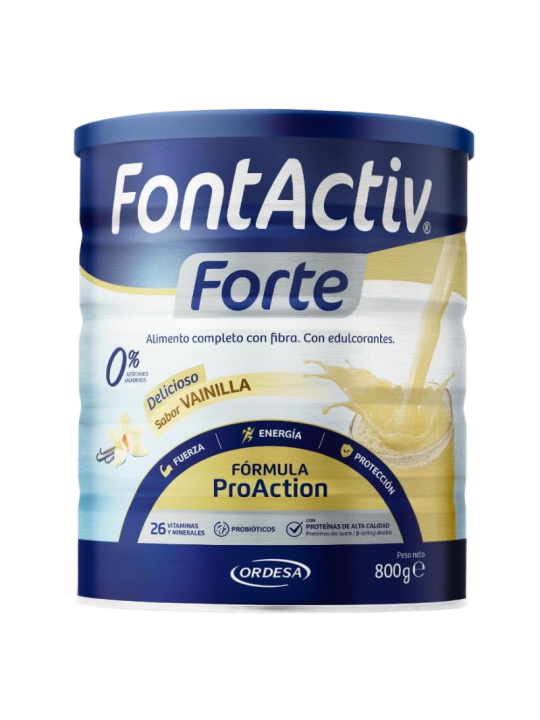 Fontactiv forte sabor vainilla 800g