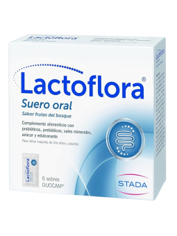 Lactoflora suero oral 6 sobres duocam