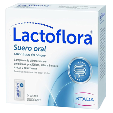 Lactoflora suero oral 6 sobres duocam