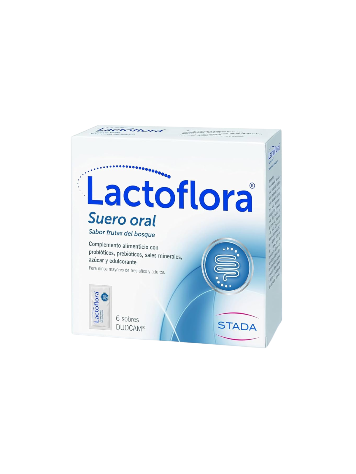 Lactoflora suero oral 6 sobres duocam